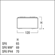 Zumtobel Group - Decken - /Wandleuchte LED - Anbauleuchte SUISF61700 #62924686 940, schwarz