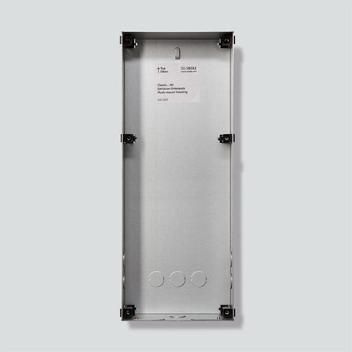 Siedle&Söhne - Montageelement für Türstation Unterputzgehäuse GU CL 08-0 Stahlblech verzinkt − 1 Stück