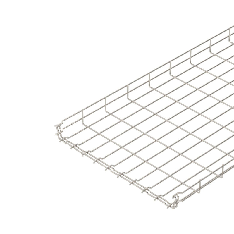 OBO Bettermann - Gitterrinne Gitterkabelrinne GRM 55 500 A2 55x500x3000mm − 3 Meter