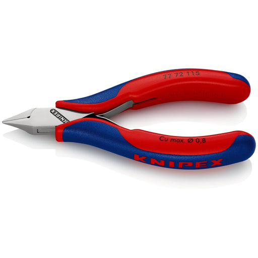 Knipex - Seitenschneider Elektronik-Seitenschneider 77 72 115 spiegelpoliert,115mm