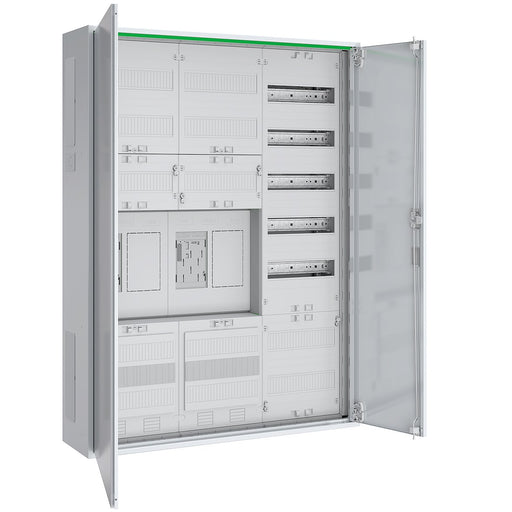 ABN - Zähler-Komplettschrank Zählerschrank ABNRS307E0032 eHZ 2Z