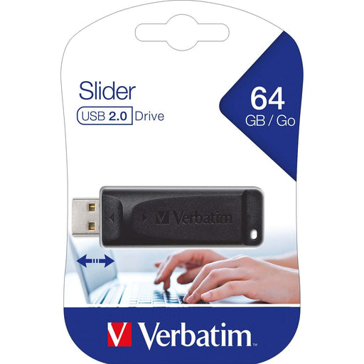 Verbatim - Speichermedium digital USB-Stick 64GB 2.0 98698 (R)10MB/s,(W)4MB/s