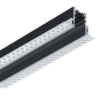 Zumtobel - Elektrisches Zubehör/Ersatzteile für Leuchten Niedervolt U-Einbauprofil SUP2 TRACKU TL 2M BK