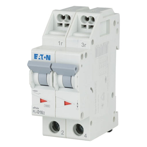 Eaton - Leitungsschutzschalter PLI-D16/2 D 16A, 2p Steckkl