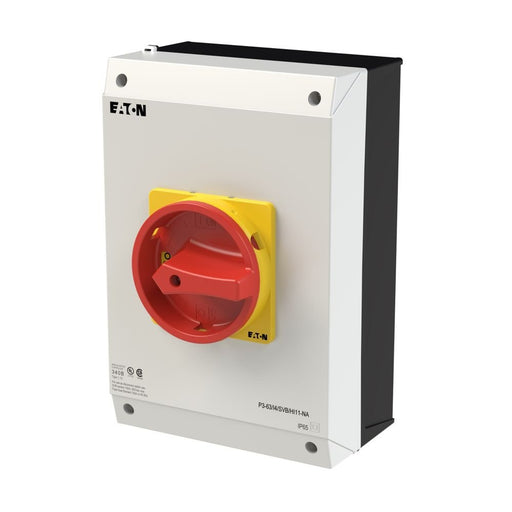Eaton - Lasttrennschalter Hauptschalter 3polig 63A P3-63/I4/SVB/HI11-NA Aufbau 1S1Ö Not-Aus