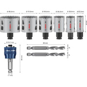 Bosch - Werkzeugset PRO Multi Material PC Plus 2608594429VE(9) Lochsägen-Set 20-65
