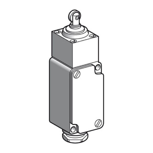Telemechanique Sensors - Einzelpositionsschalter Positionsschalter XC2JC162 IP65 m.Rollenstössel