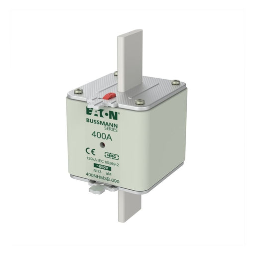 Eaton - Messersicherung Sicherungseinsatz Nieders. 400NHM3B-690 400A AC 690V 120kA − 3 Stück