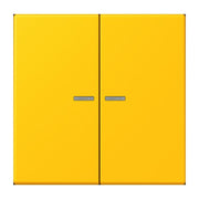 Jung - Abdeckung/Bedienelement für Installationsschalterprogramme Wippe mit Lichtleiter LC 102 KO5 263 le jaune vif