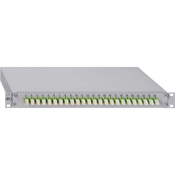 Rutenbeck - Patchpanel LWL Spleissbox gr GradeB 228030812 12xSC-D OS2 blau
