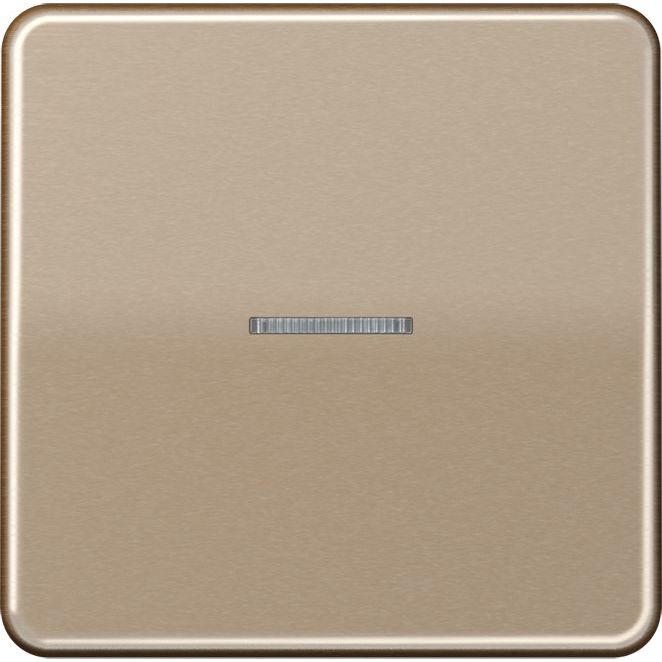 Jung - Bussystem-Tastsensor KNX RF Taster 1fach CD 10911 ST RF GB Aluminium eloxiert