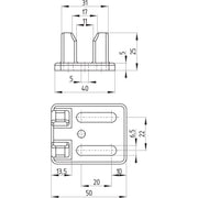 Schmersal - Einzelpositionsschalter Sicherheitsschalter TFI-010