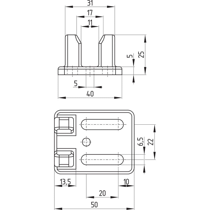 Schmersal - Einzelpositionsschalter Sicherheitsschalter TFI-010