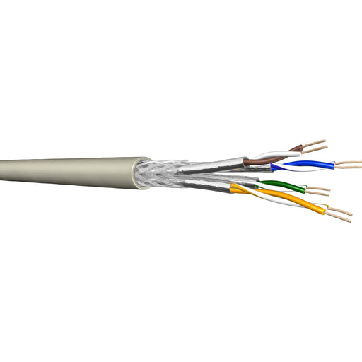 Draka Comteq (DNT) - Daten- und Kommunikationskabel ToughCat Kat.5e flex grau 60015830-Dca-T500 4P S/FTP AWG24/7
