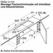 Siemens - Zubehör/Ersatzteile für Dunstabzugshauben Long Life Umluftset LZ11ITD11 extern