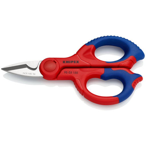 Knipex - Schere Elektrikerschere 95 05 155 SB poliert, 155mm