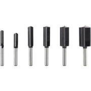 Bosch - Werkzeugset PRO Nutfräser-Set, Schaft 2607017465 6 mm, 6-tlg
