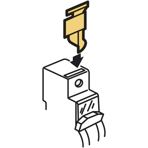 Legrand - Zubehör/Ersatzteile für Niederspannungs-Schalttechnik Schraubenabdeckung Legrand 406304 für 1M