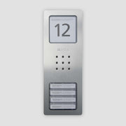 Siedle&Söhne - Türstation für Türkommunikation Audio-Türstation CA 812-4 E Edelstahl gebürstet