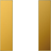 Jung - Abdeckung/Bedienelement für Installationsschalterprogramme Tastensatz, 1fach GO 2501 TSA komplett − 1 Stück