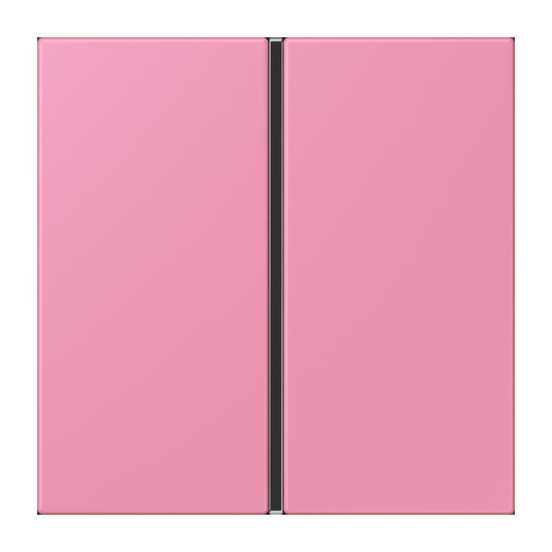 Jung - Abdeckung/Bedienelement für Installationsschalterprogramme Tastensatz 1fach LC 401 TSA 246 rose vif