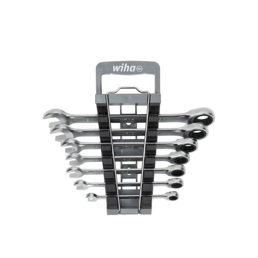 Wiha - Schraubenschlüsselset Ringratschen 30396 Gabelschl.Set 8tlg