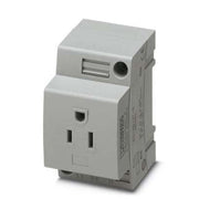 Phoenix Contact - Steckdose Reiheneinbau Steckdose EO-AB/UT/15 − 5 Stück