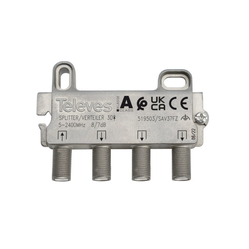 Televes - Abzweiger und Verteiler Abzweiger 3f SAV37FZ 7dB, 5-2400 MHz