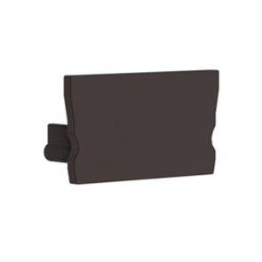 Radium Lampenwerk - Zubehör/Ersatzteile für Lichtschlauch/-band Endkappe ZTPA4405 schwarz − 10 Stück