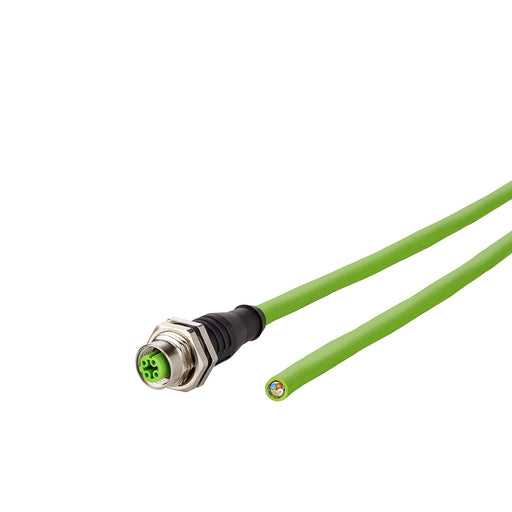 Metz Connect - Patchkabel Kupfer Industrie IndustrialEthernet Leitung 142M1D20020 D-kodiert, 2m, M12