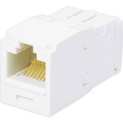 Panduit - Modularer Steckverbinder RJ45-Buchse Kat.6 CJ688TGEI UTP, bg − 10 Stück