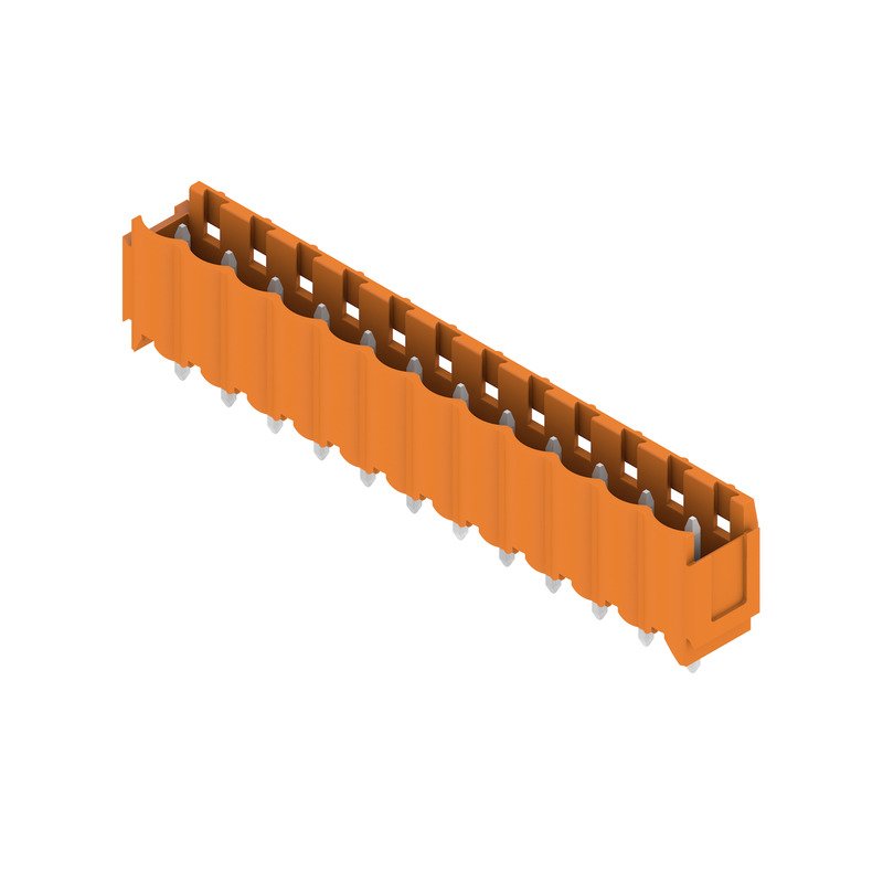 Weidmüller - Leiterplattensteckverbinder Verbinder 5.00mm SL 5.00/1#1581880000 − 50 Stück