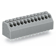 WAGO - Leiterplattenklemme 250-120 Drücker,1,5mm²,grau − 15 Stück