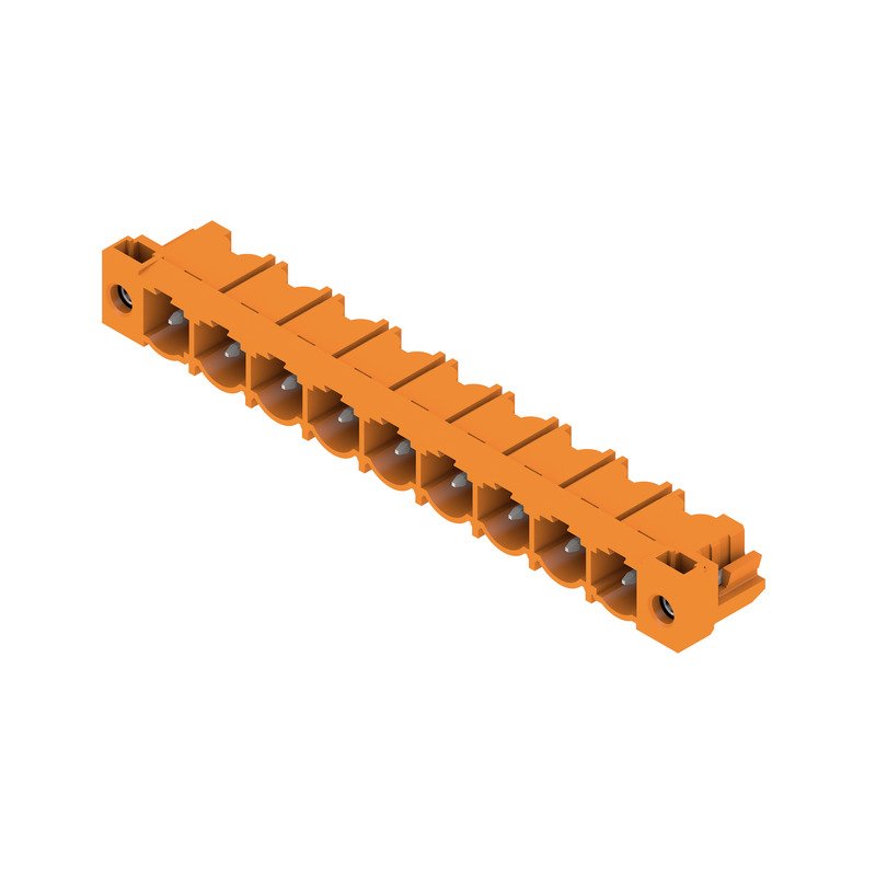 Weidmüller - Leiterplattensteckverbinder Verbinder 7.62mm SL 7.62HP#1096100000 − 24 Stück