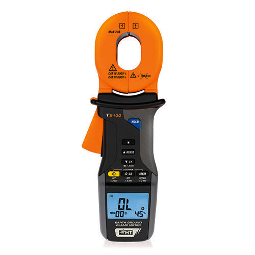 HT Instruments - Erdungsmessgerät Erdungsmesszange T2100 für Combi G3
