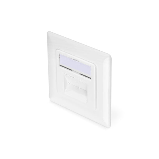 DIGITUS - Kommunikationsanschlussdose Kupfer Netzwerkdose Kat.6A DN-9007-1 geschir.UP ClasseEA