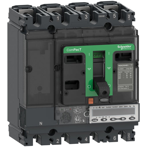Schneider Electric - Leistungsschalter für Motorschutz Kompaktleistungsschalter C25W36M220 ComPacT NSX250HB2