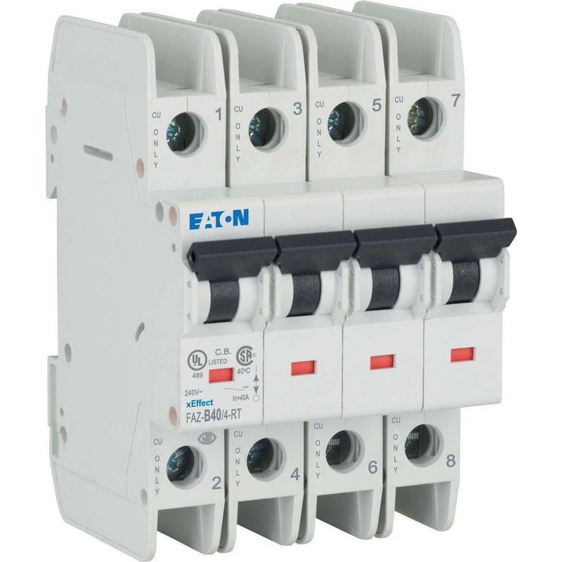 Eaton - Leitungsschutzschalter FAZ-B40/4-RT 40A,4p,Charakt:B,Rin