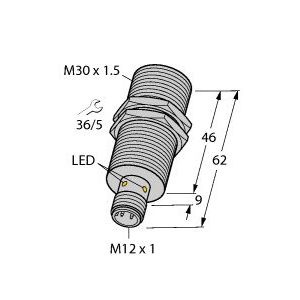 Turck - RFID-Lesegerät Schreib-Lesegerät HF TB-EM30WD-H1147