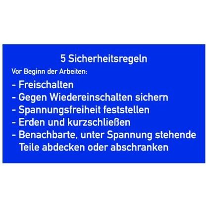 Klar - Warn-/Hinweisschild Betriebskennzeichnung 7905/71