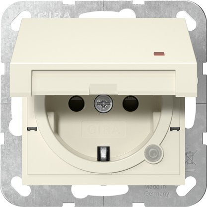 Gira - Steckdose KD 455201 Cremeweiß