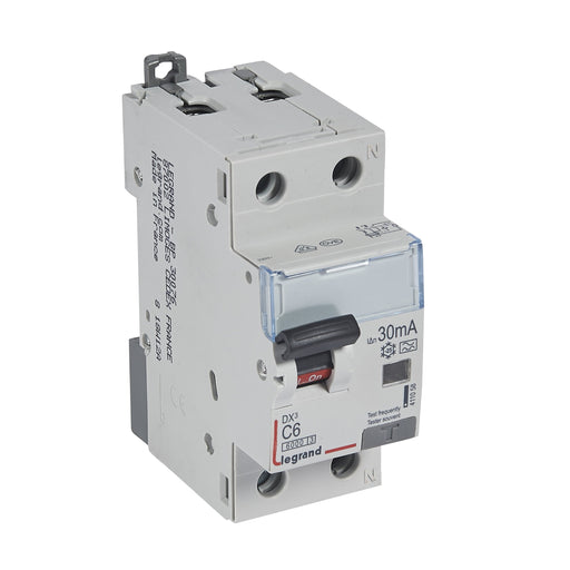 Legrand - Kombination FI-Schalter/Leitungsschutzschalter FI/LS-Schalter Legrand 411058 C-Charakt., 6A