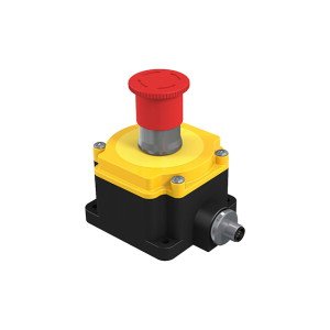 Turck - NOT-AUS-Taster, Komplettgerät Not-Aus Taster SSA-EB1PL2-12ED1Q8 unbeleuchtet