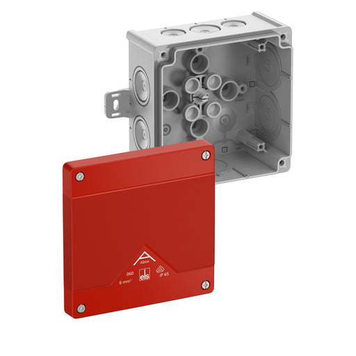 Spelsberg - Dose, Gehäuse für Montage auf der Wand/Decke Abzweigkasten Abox 060 AB-L/SB IP66, 6qm