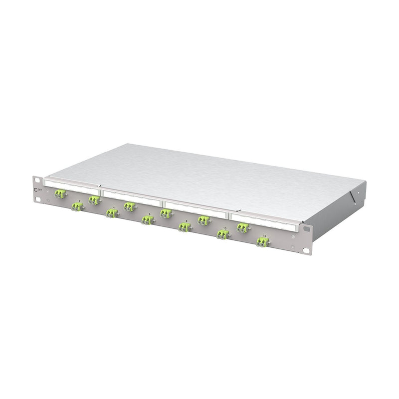 Metz Connect - Patchpanel LWL Patchfeld VIK 1504507M12-F 12xLC-D OM5