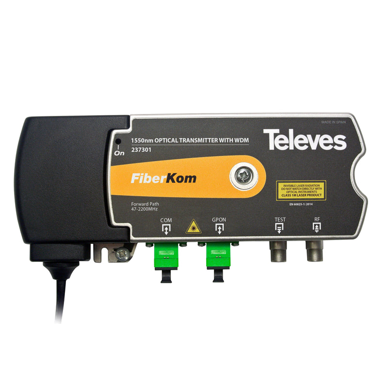 Televes - Zubehör/Ersatzteile für LWL-Technik FTTH-Sender UOS15501310 SAT und DVB-T2