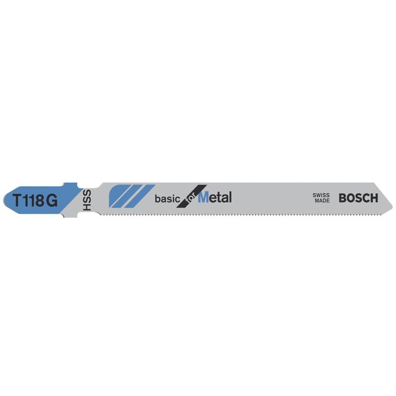 Bosch - Stichsägeblatt T 118 G 2608631012 Basic for Metal