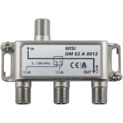Wisi - Abzweiger und Verteiler Abzweiger 2f. DM 62 A 0012 5-1300MHz,12dB Cl.A