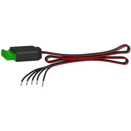 Schneider Electric - Zubehör/Ersatzteile für Steuerungen Kabel konfektioniert A9XCAC01 einseitig,4m,5Drähte