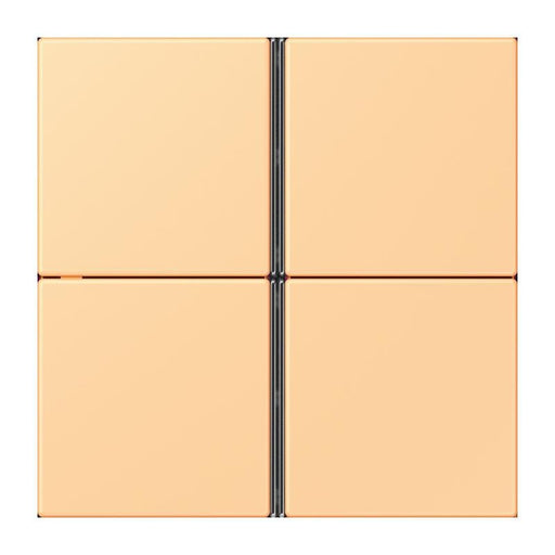 Jung - Abdeckung/Bedienelement für Installationsschalterprogramme Tastensatz 4fach LC 404 TSA 258